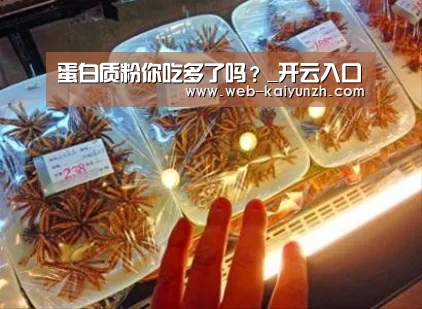 蛋白质粉你吃多了吗?_开云入口(图4) 开云体育